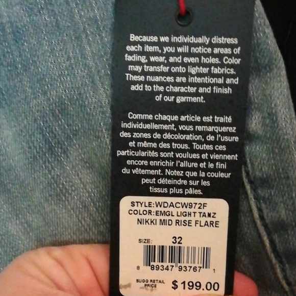 True Religion Nikki Flares sz 32 - Picture 5 of 6